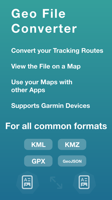 Geo File Converter - GPX KML Screenshot