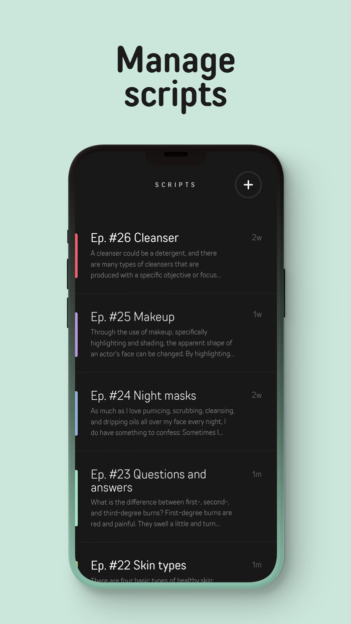 Prompted – a Teleprompter app