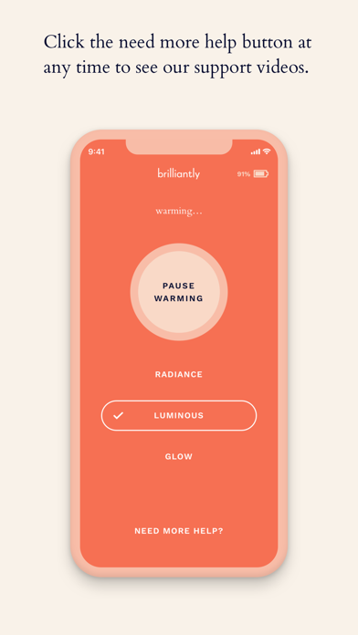 Brilliantly Warm Screenshot