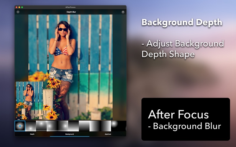 How to cancel & delete afterfocus : background blur 3