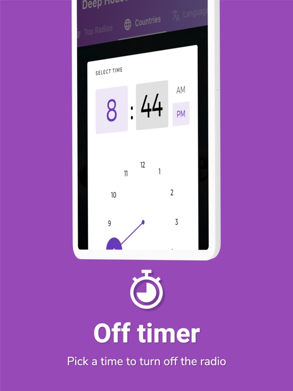 Deep House Music Radio iPad screenshot 6 - Music app
