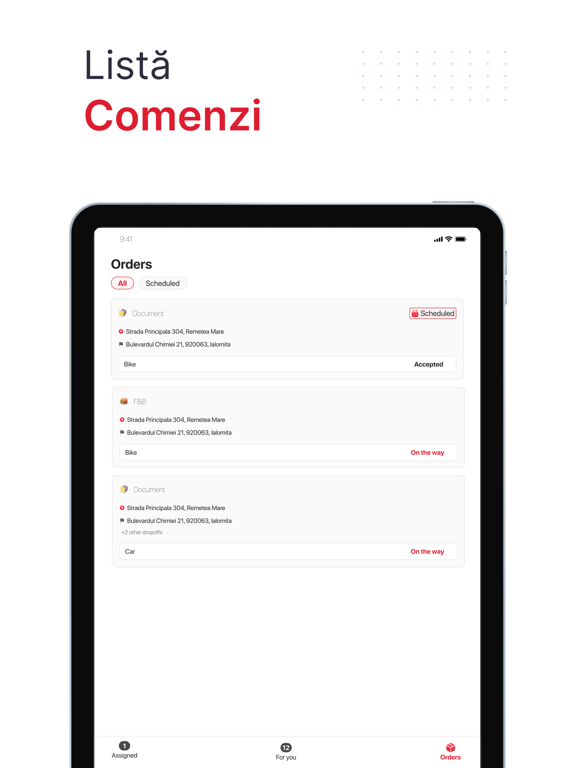Screenshot #5 pour DeliveryFleet Driver