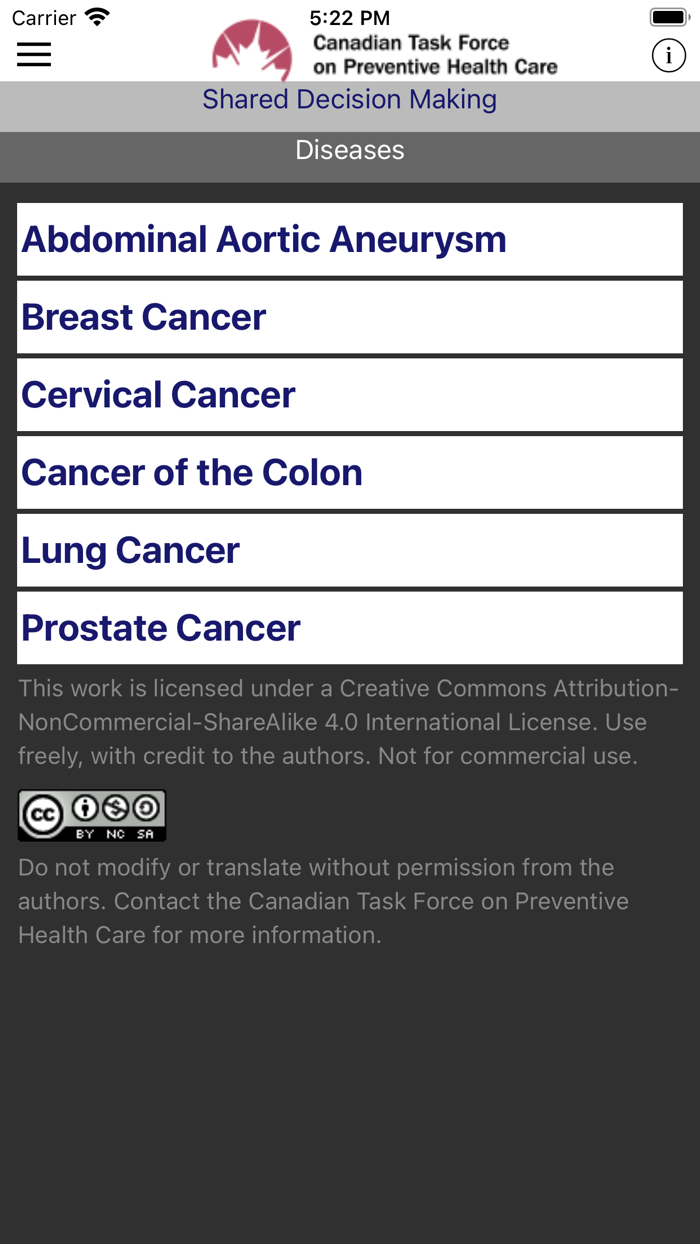 IAM Medical Guidelines