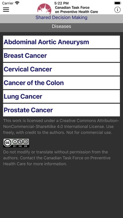 IAM Medical Guidelines