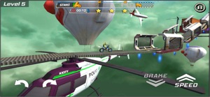 Super Moto Sky Stunt Racing 3D screenshot #2 for iPhone