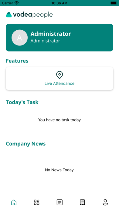 Vodea Cloud HR Screenshot 1 - AppWisp.com Vodea Cloud HR Screenshot 1 - AppWisp.com