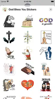 god bless you stickers iphone screenshot 3