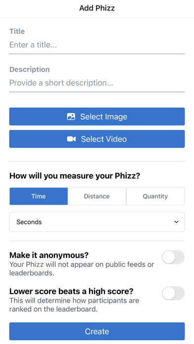 MyPhizz Screenshot