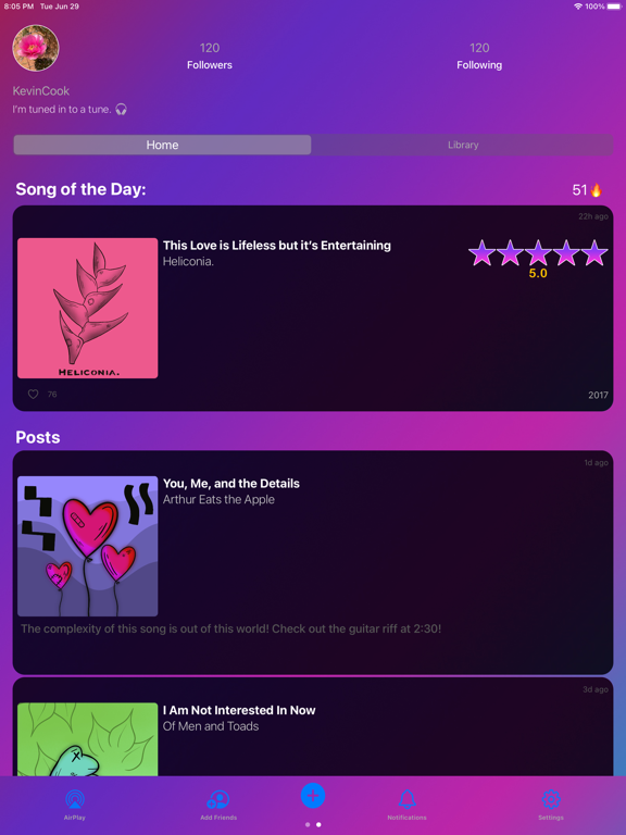 Screenshot #5 pour Harmoni Music-Sharing
