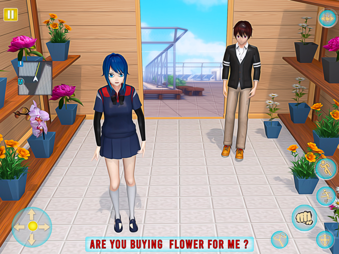 Anime Girl Yandere School Life