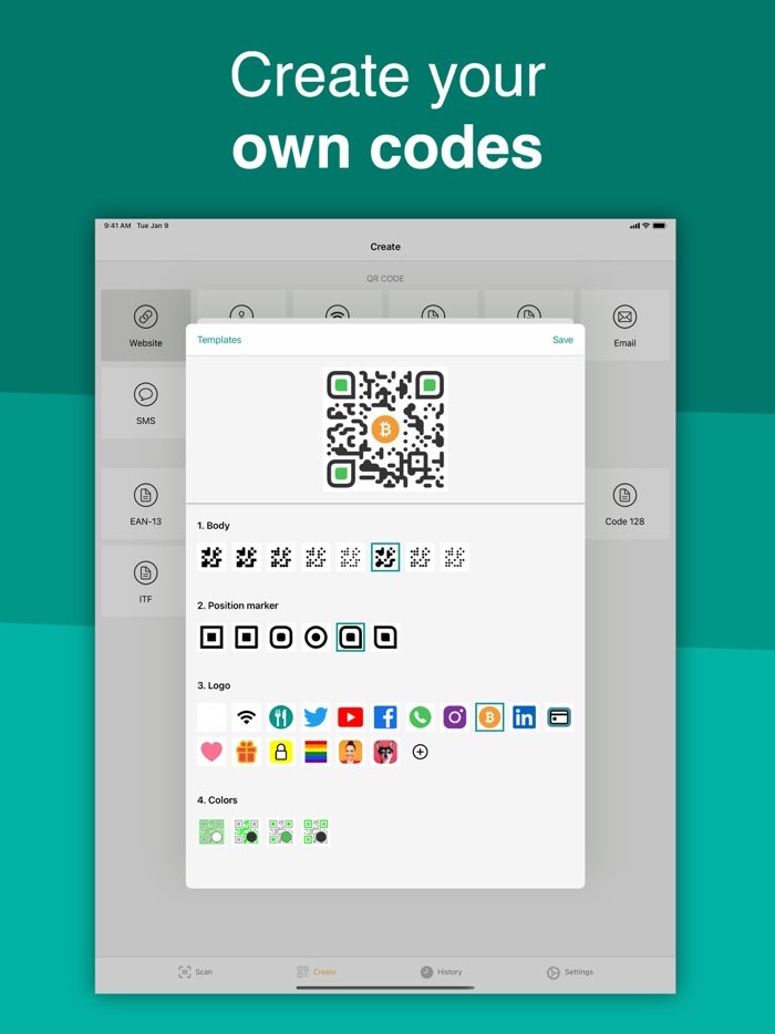 QR Code and Barcode Scanner ・