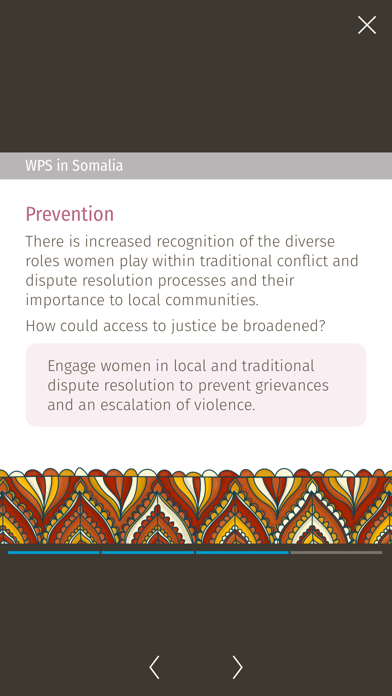 Women, Peace and Security Screenshot