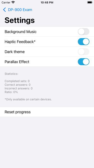 DP-900 Practice Exam Screenshot