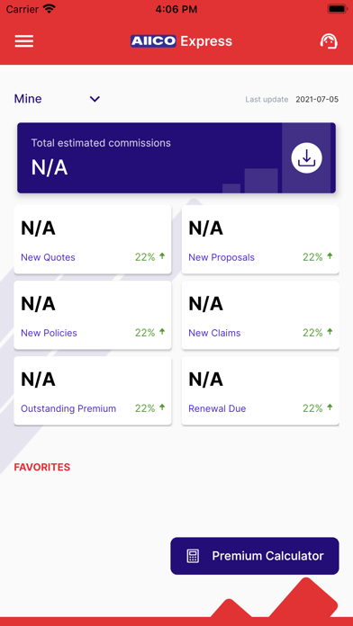 AIICO Express Screenshot