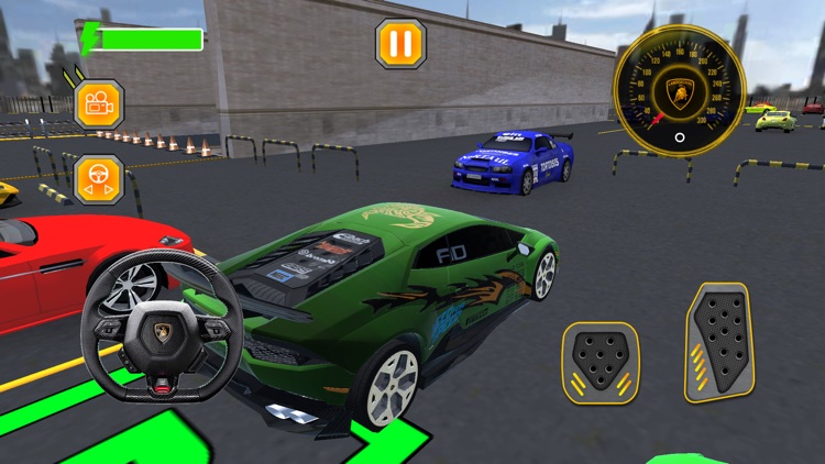 Lambo Car Parking screenshot-7