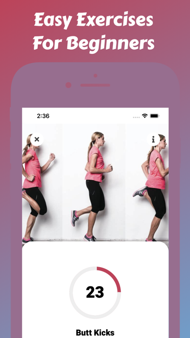 Aerobics Workout at Home Screenshot