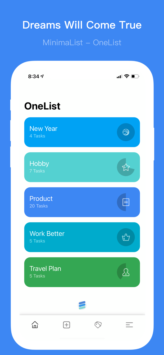 OneList - Minimalist