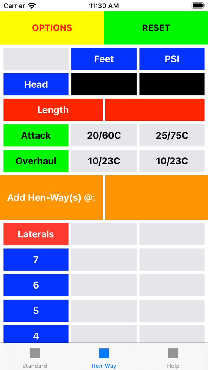 Wildland Fire Hydraulics App