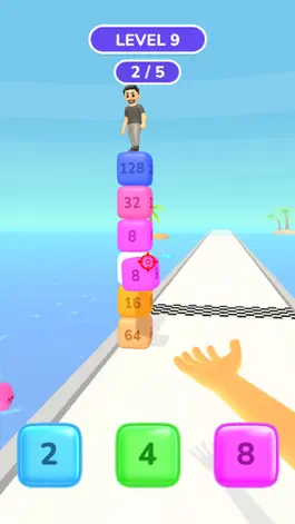 Game screenshot Math Tower 2048 apk