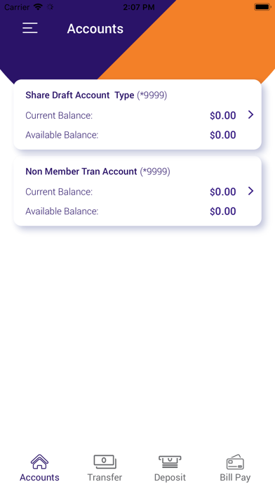 Mills42 Mobile Banking Screenshot