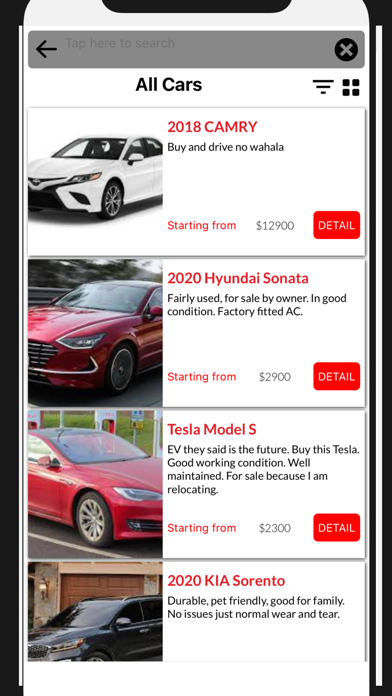 Post Cars Screenshot