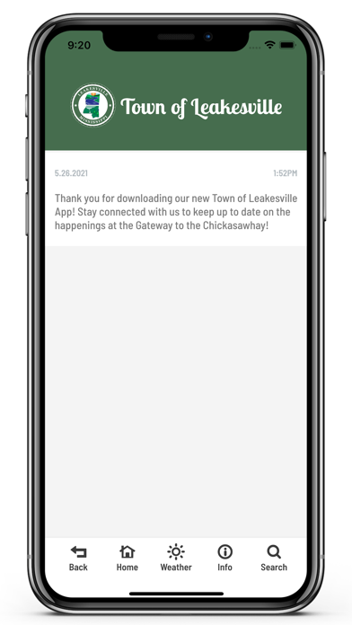 Town of Leakesville Screenshot
