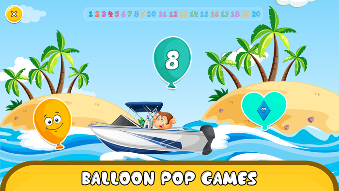 Kids Balloon Pop Game Pro