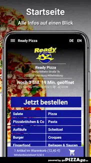 ready pizza hamburg iphone screenshot 2