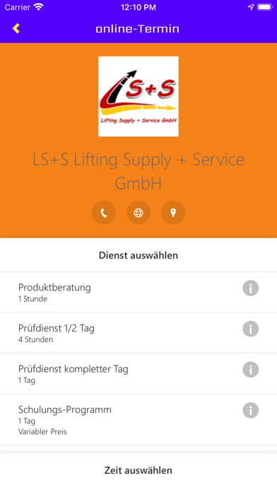 Screenshot 1 of LS+S GmbH App