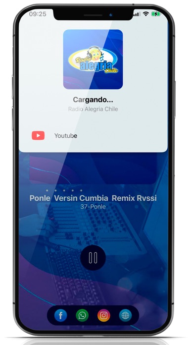 Radio Alegria Chile Screenshot