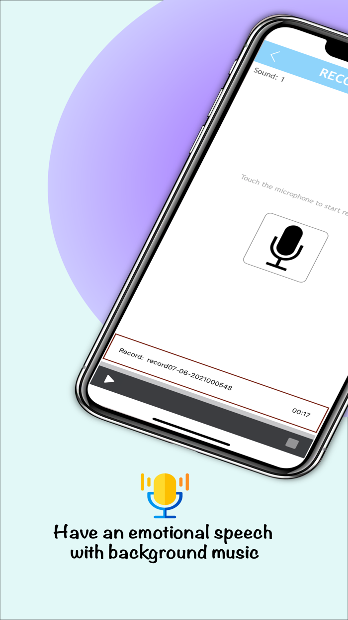 ListenToYou Voice recording