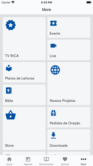 Ministério Sonho de Deus Screenshot