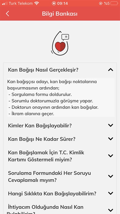 Türk Kızılay Mobil Kan Bağışı Screenshot