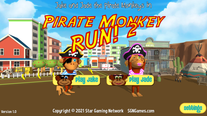Pirate Monkey Run 2