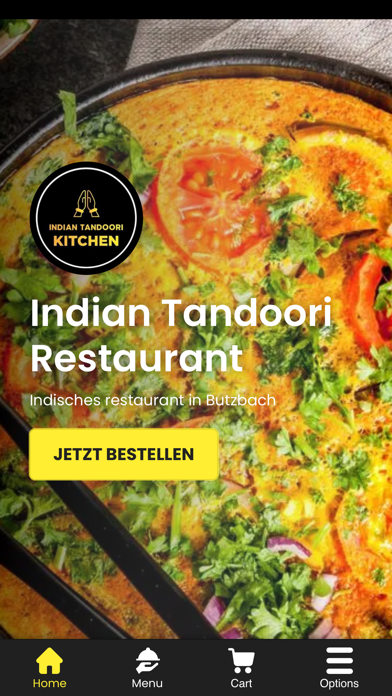 Indian Tandoori Restaurant Screenshot