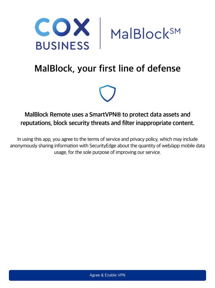 Cox Business MalBlock Remote