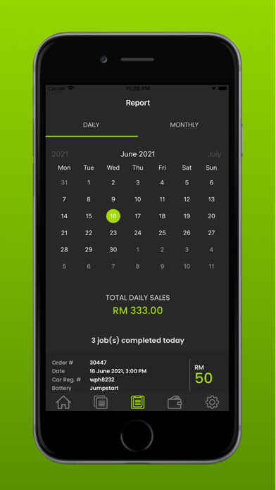Bateriku Business Screenshot