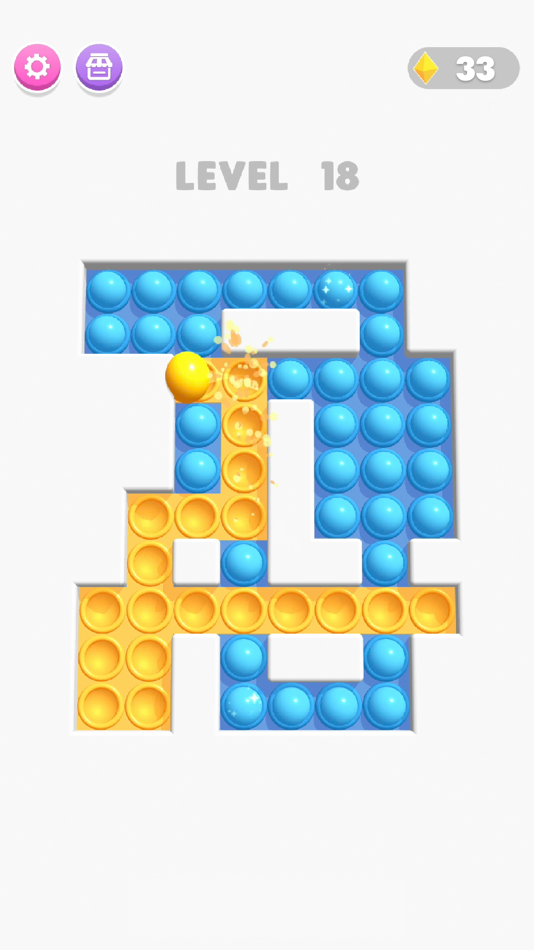 #3. Pop It Maze (iOS) 由: FortyFour Games