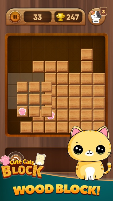 Block Puzzle: Cute Cats Screenshot