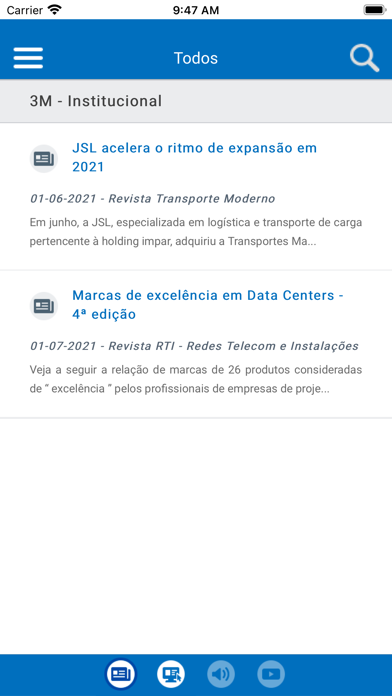 Clipping Service Screenshot