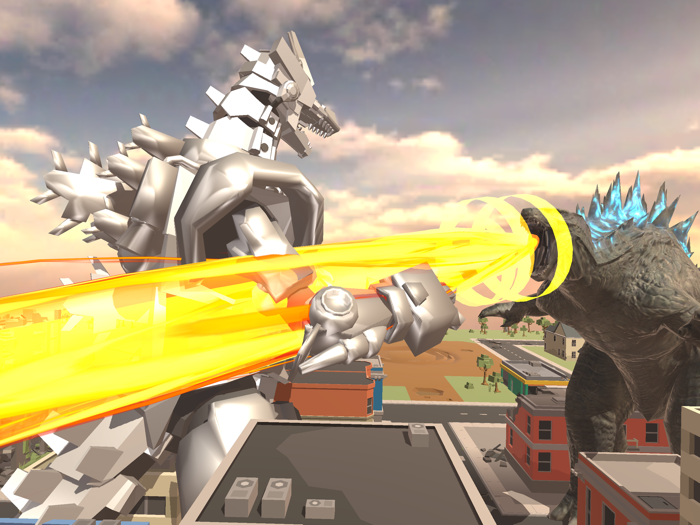 怪兽之王VS.奥特机甲-恐龙格斗