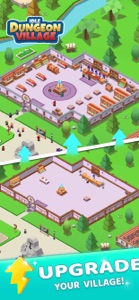 Idle Dungeon Village screenshot #3 for iPhone