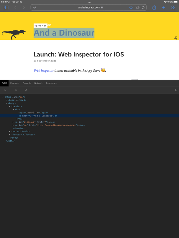 Web Inspectorのおすすめ画像1