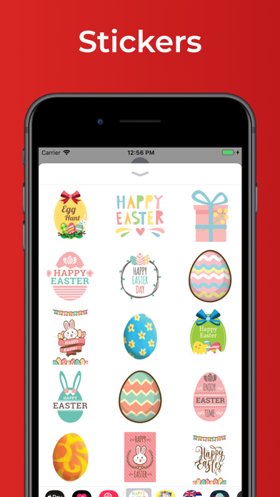 Screenshot #1 pour Happy Easter - stickers emoji