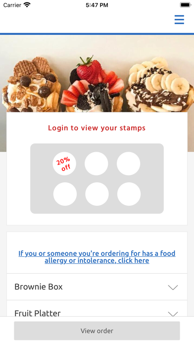 Desserts2Go, Leicester Screenshot