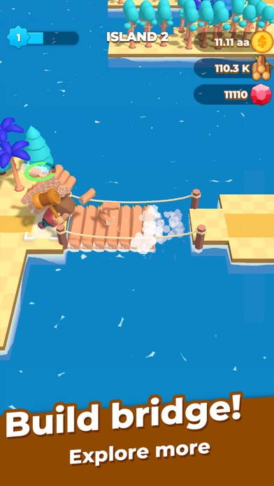 Wood Chopper:Cut,Explore&Build Screenshot
