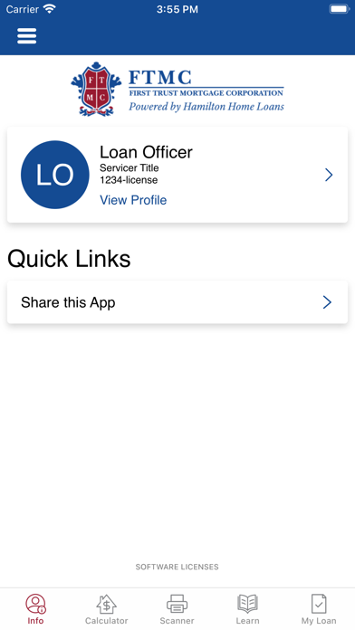 First Trust Mortgage Corp Screenshot