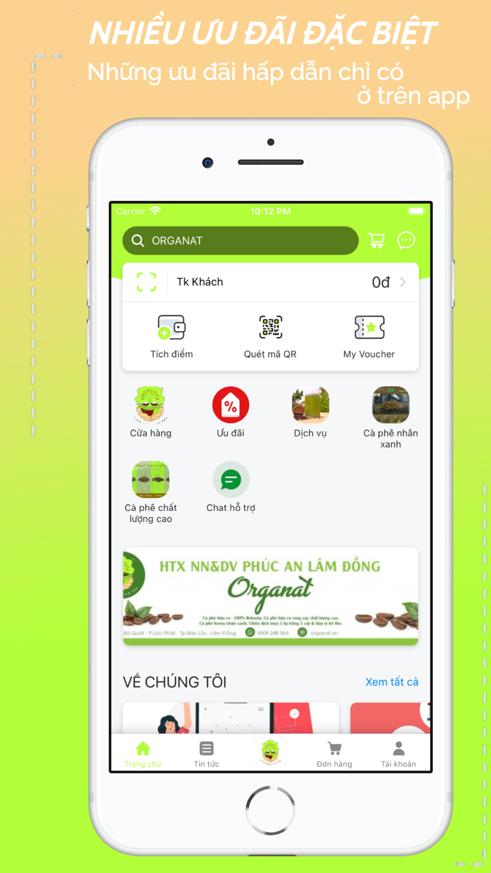 Organat - Cà phê hữu cơ