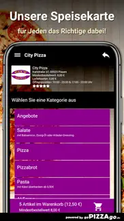 city-pizza plauen iphone screenshot 4