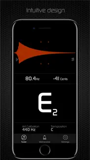 chroma tuner & metronome iphone screenshot 4